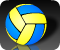 Beach Volleyball Icon 60x50 png